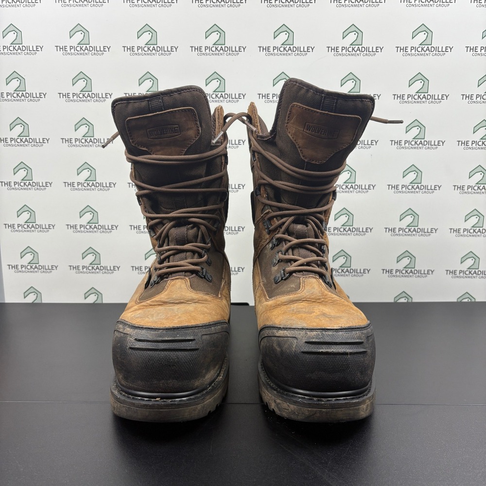 Wolverine 1000g Insulated Gore-Tex Waterproof Work Boots Brown 11M